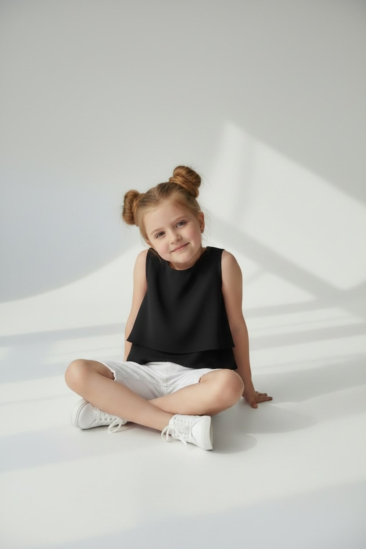 Justine Girls' Blouse - Black - product image 3