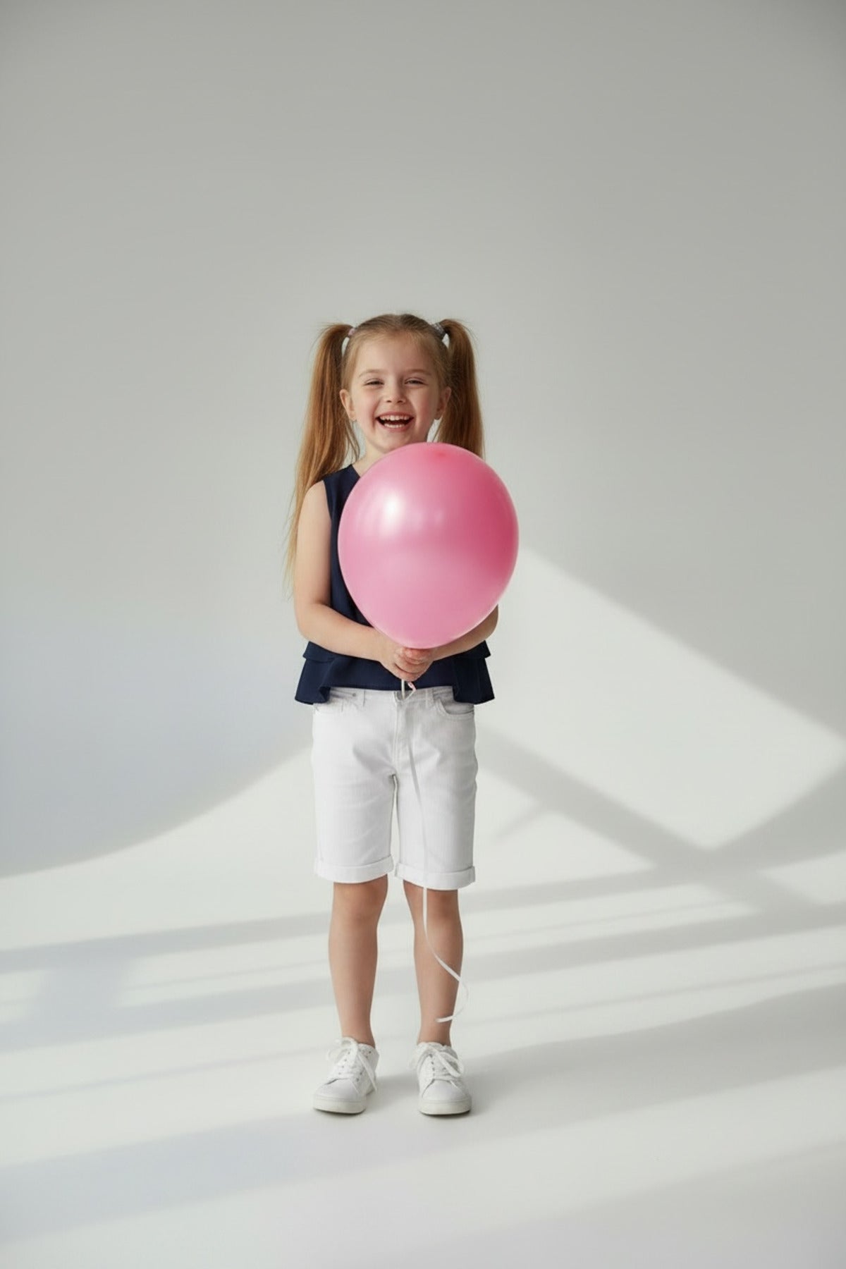 Justine Girls' Blouse - Navy - product image 4