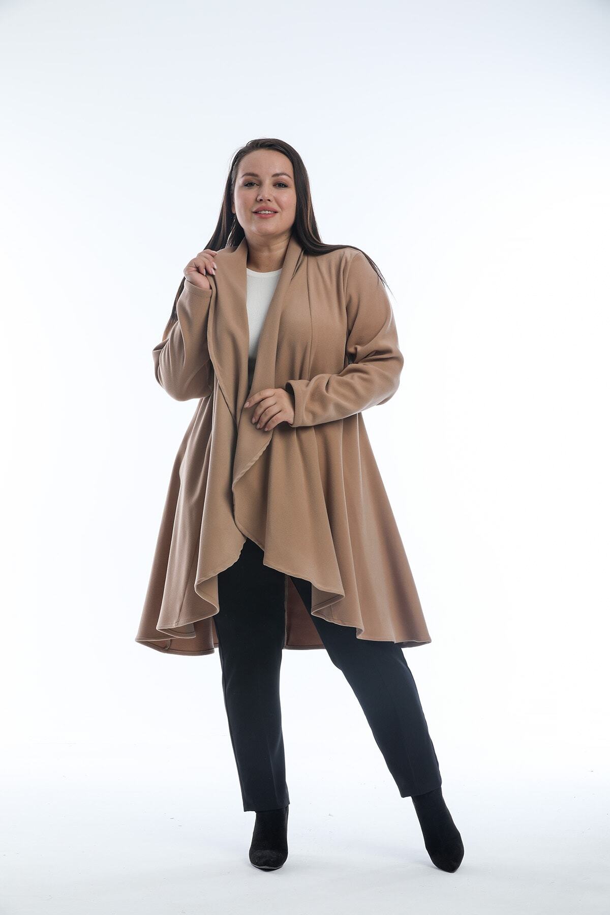 Carlotta Women's Coat - Beige Camel - product image 5