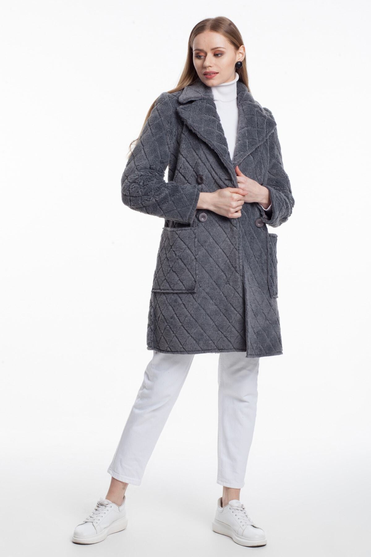Fallon Women's Coat - Gray - product image 2