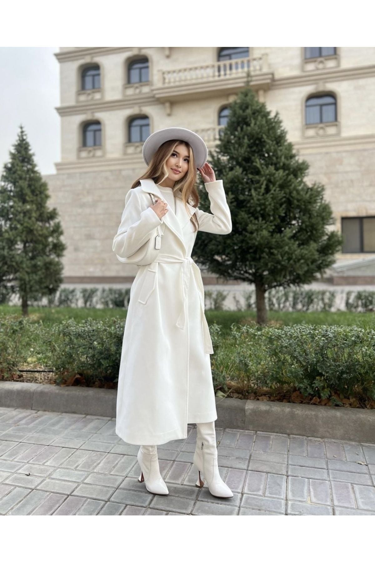 Andrea Women's Coat - White - product image 3