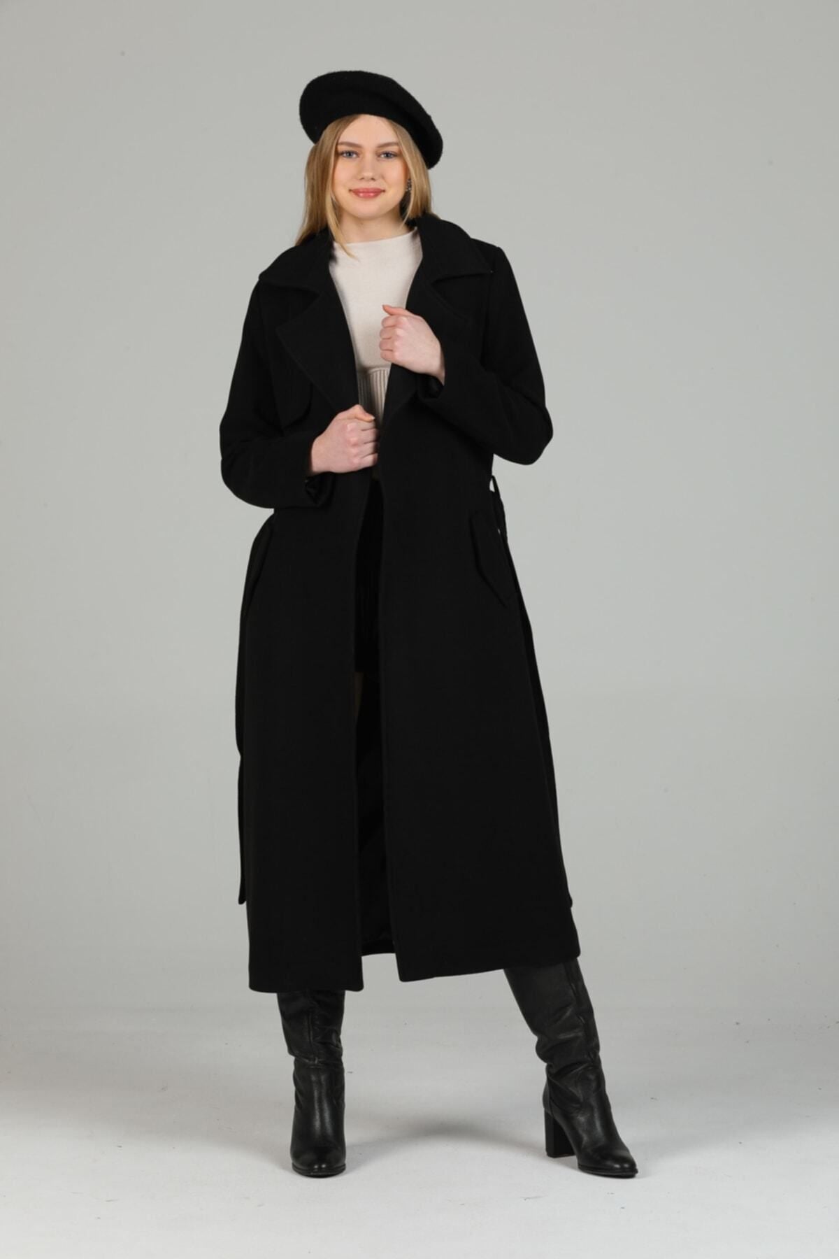 Andrea Women's Lined Coat - Black - product image 6