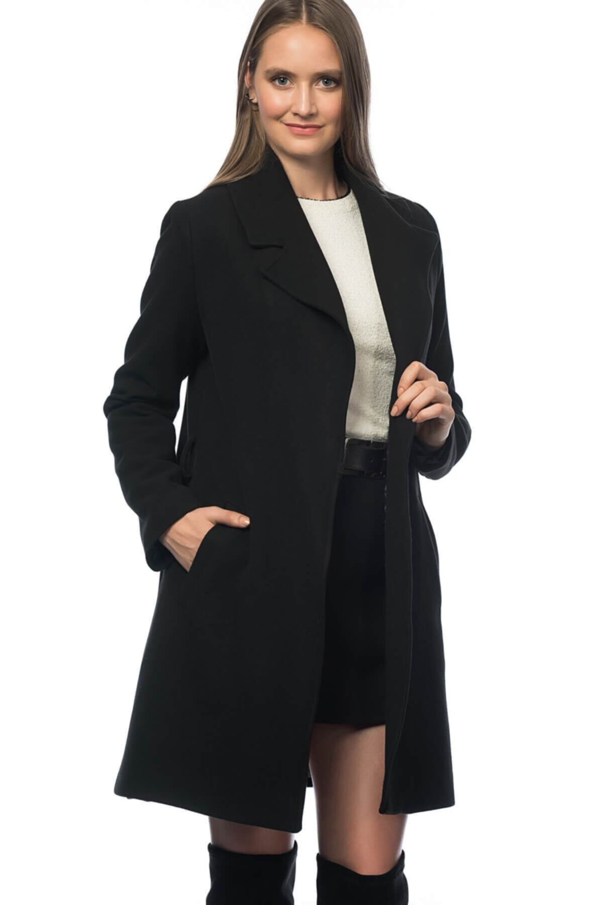 Fern Women's Lined Coat - Black - product image 1