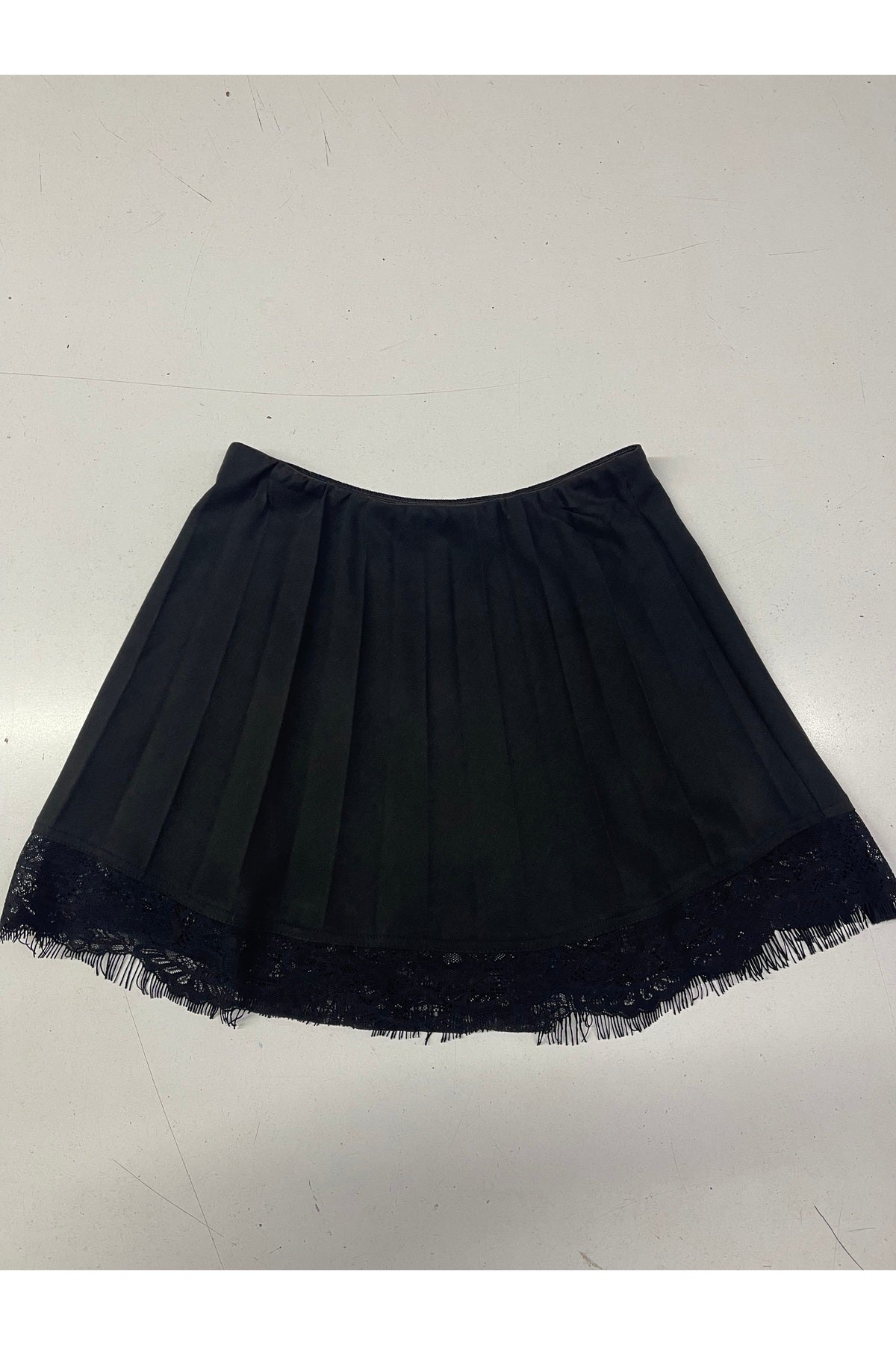 Allegra Girls' Pleated Lace Skirt - Black - product image 1