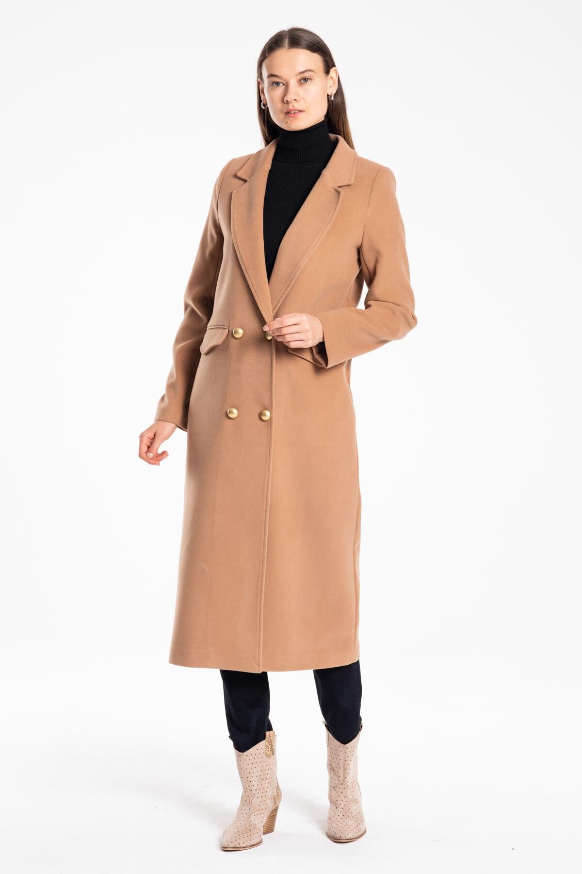 Ariadne Women's Coat - Camel - product image 4