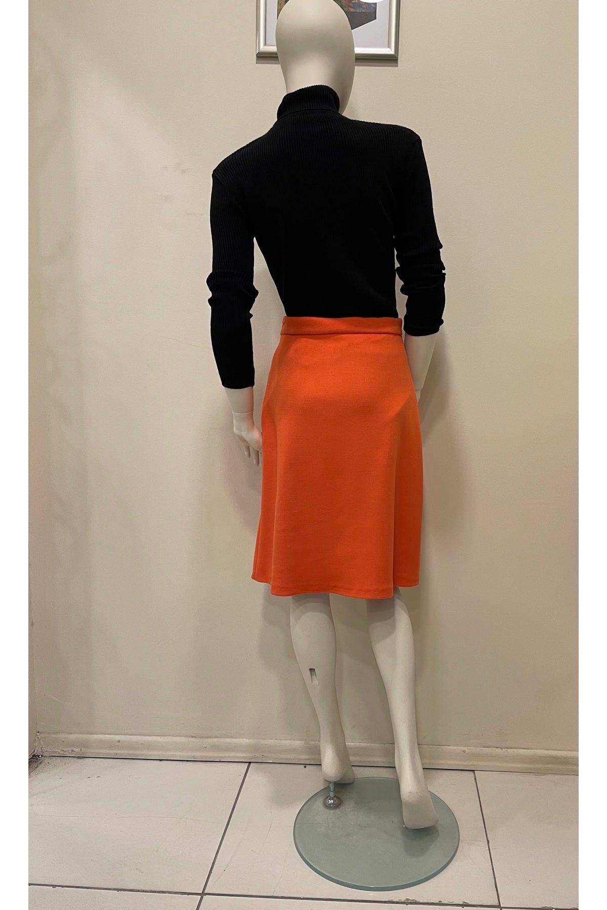Annika Women's Lined Skirt - Orange - product image 3