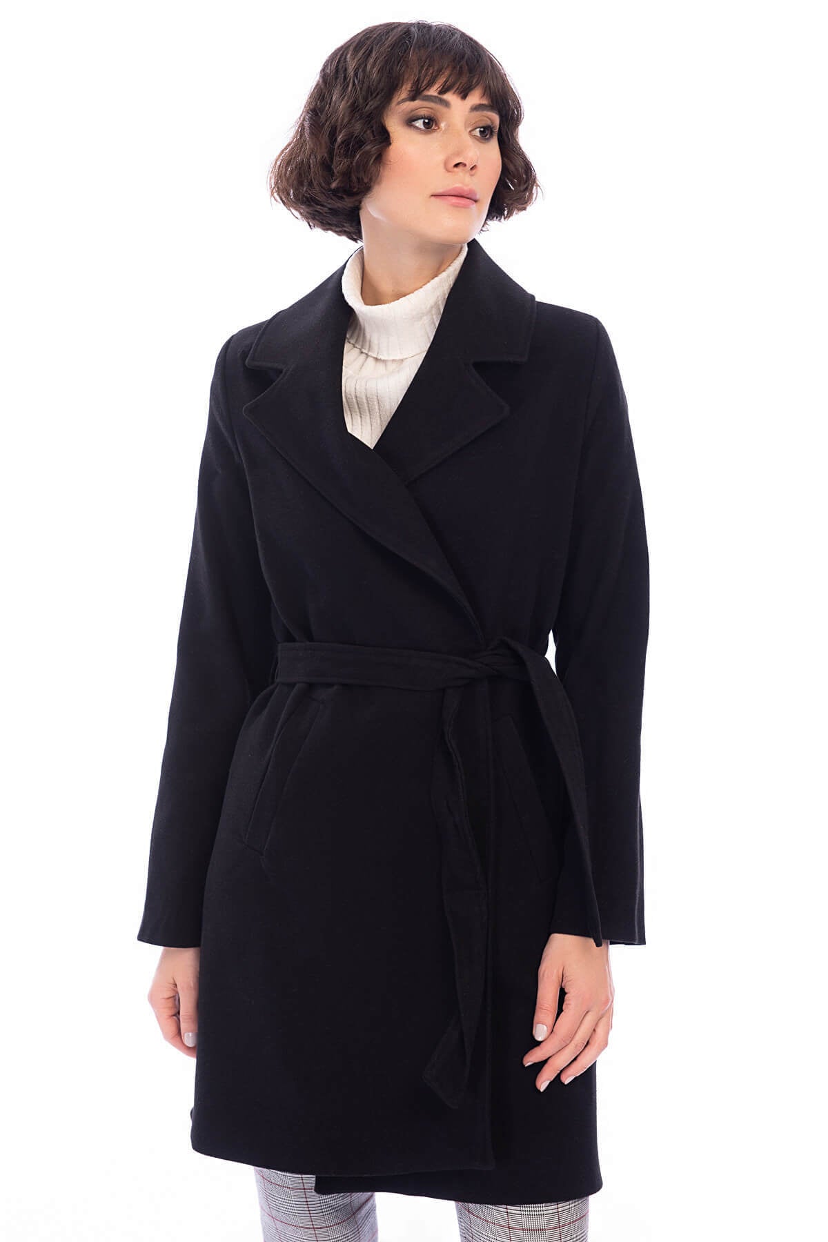 Ilene Women's Short Coat - Black - product image 3