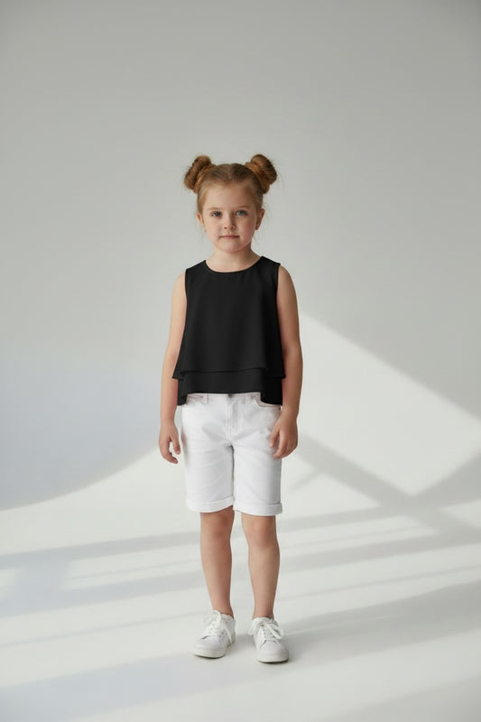 Justine Girls' Blouse - Black - product image 1