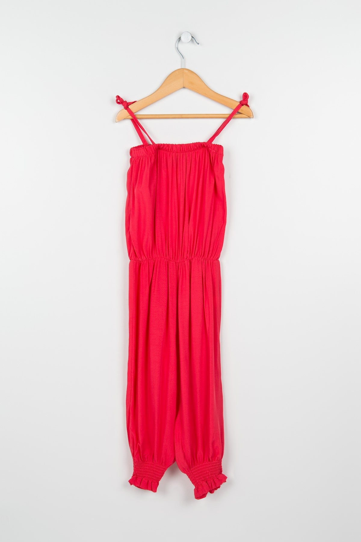 Cherie Girls' Jumpsuit - Coral Red - product image 1