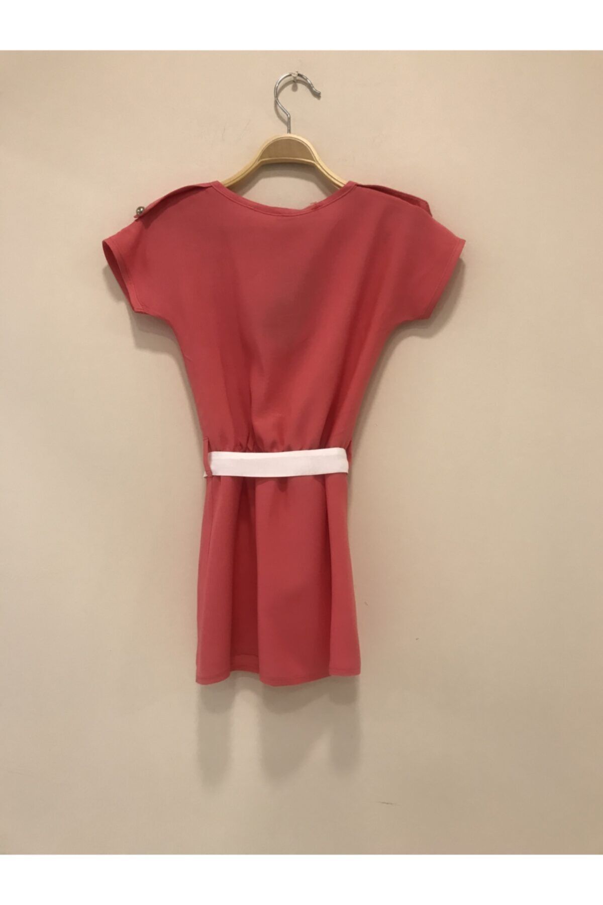 Deanna Girls' Floral Dress - Light Coral Red - product image 2