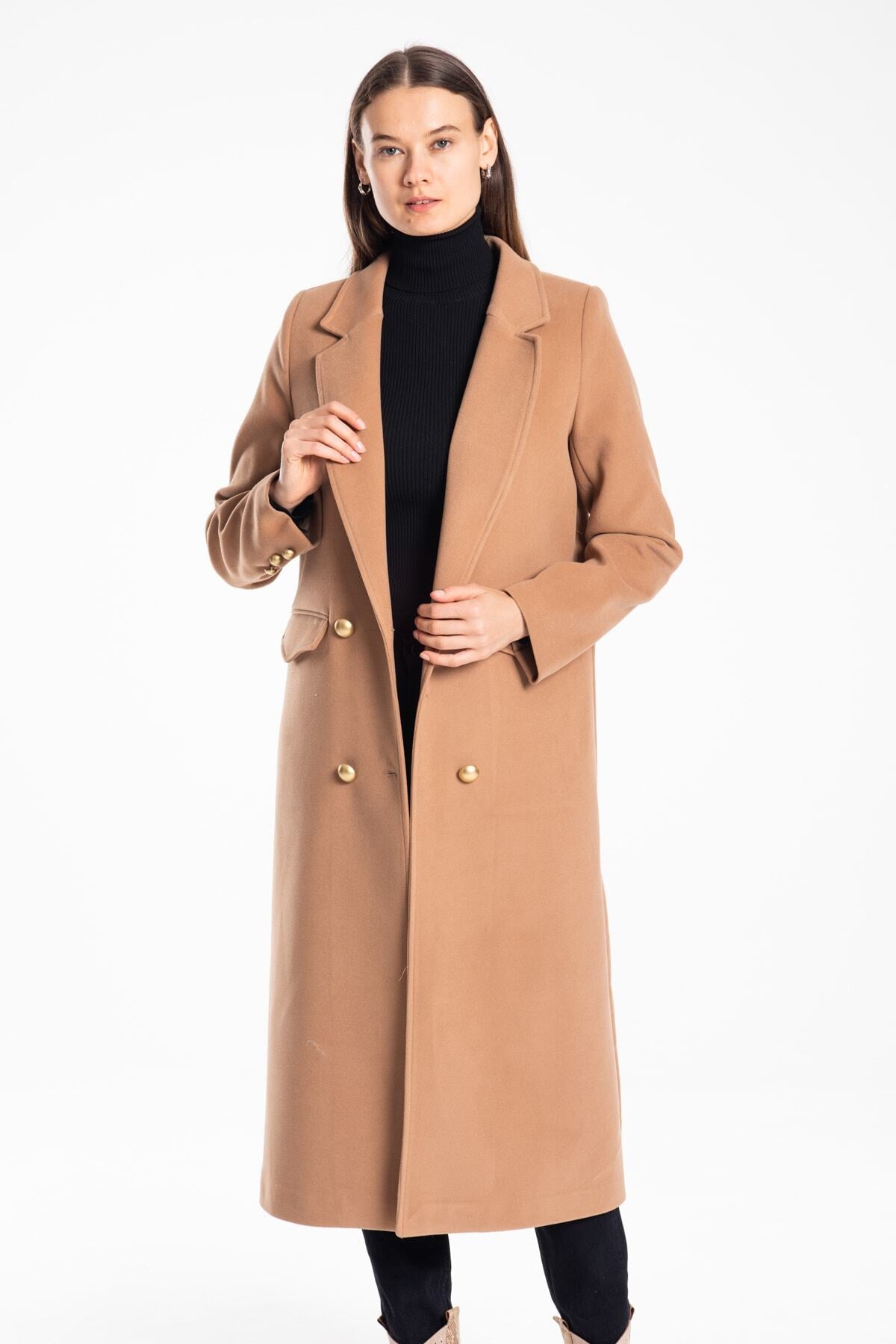 Ariadne Women's Coat - Camel - product image 1