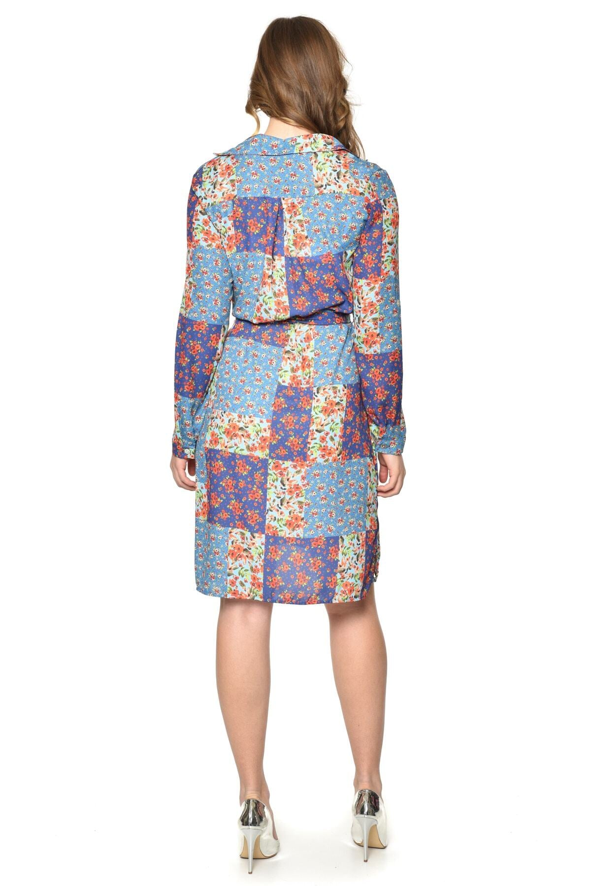 Cordelia Women's Dress - Blue Print - product image 7