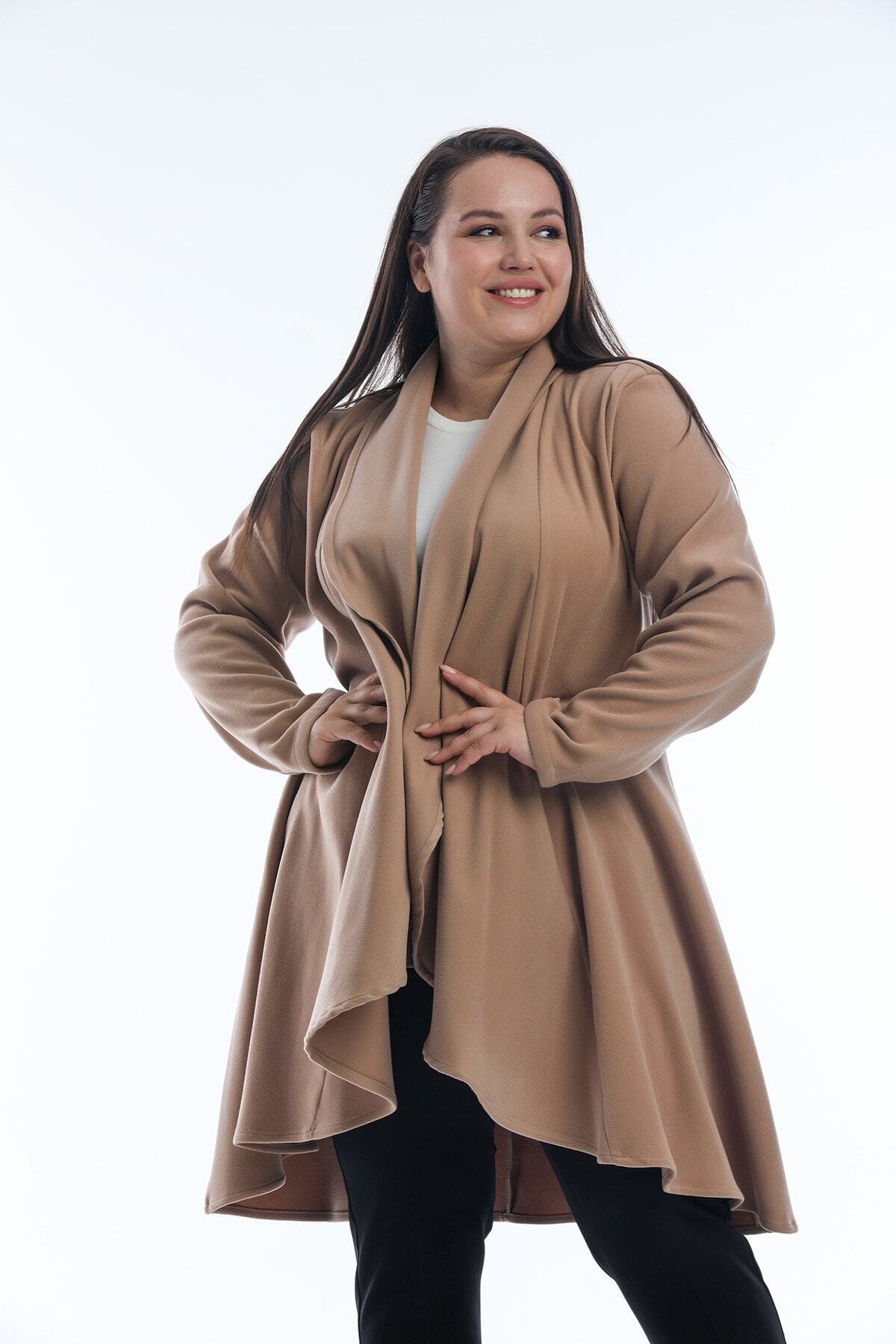 Carlotta Women's Coat - Beige Camel - product image 2