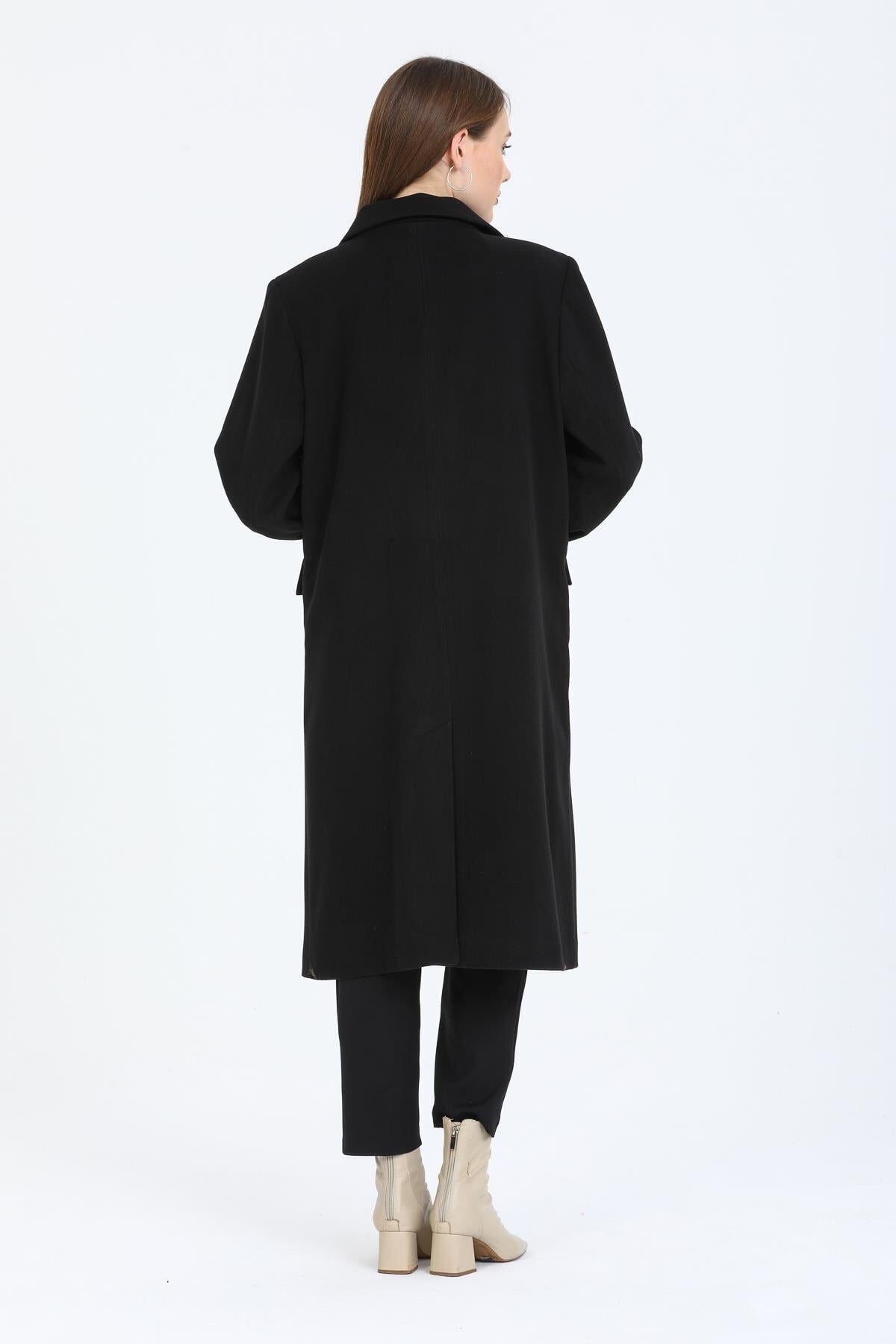 Andie Women's Button Front Coat - Black - product image 5