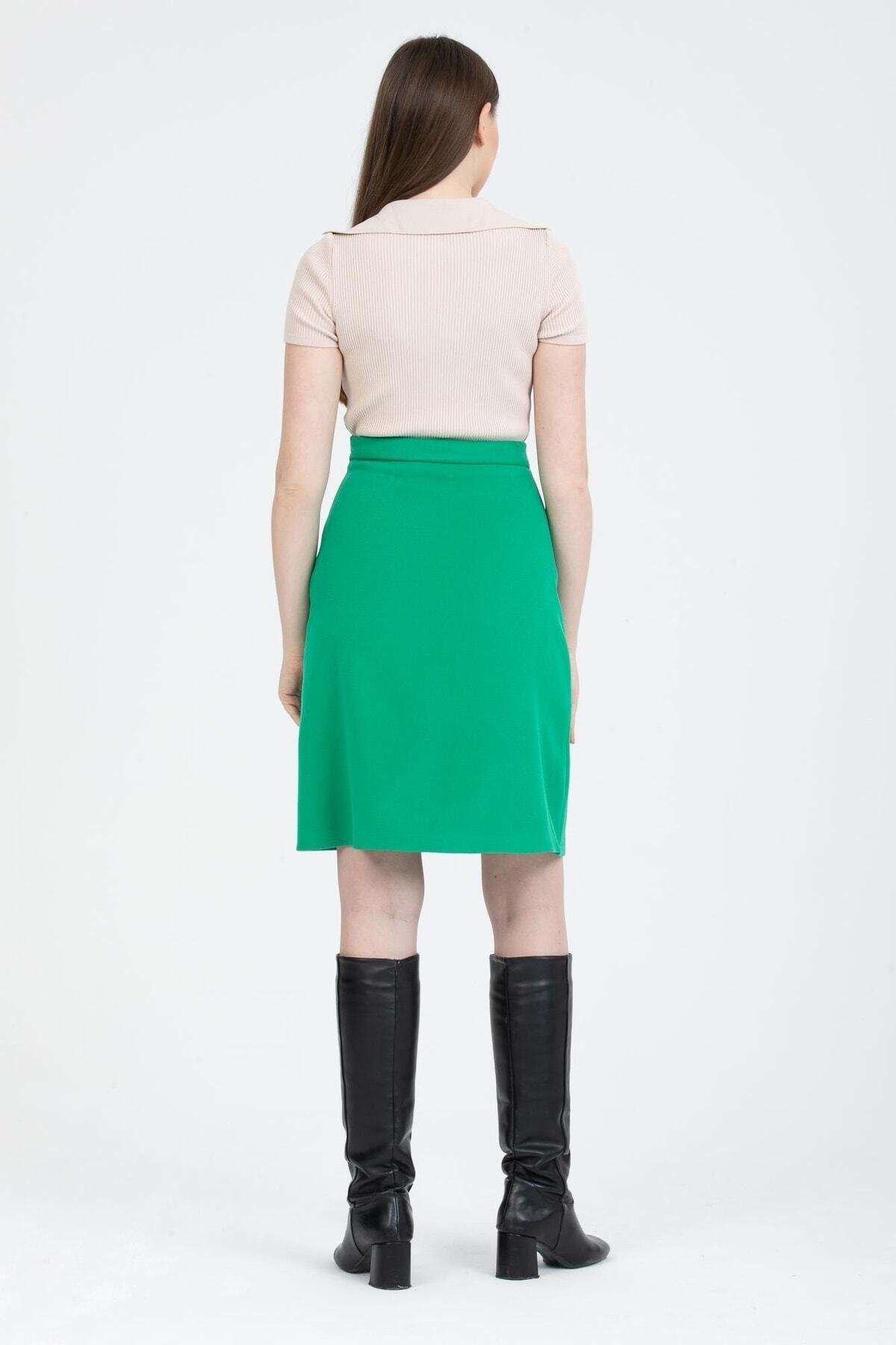 Annika Women's Skirt - Grass Green - product image 5