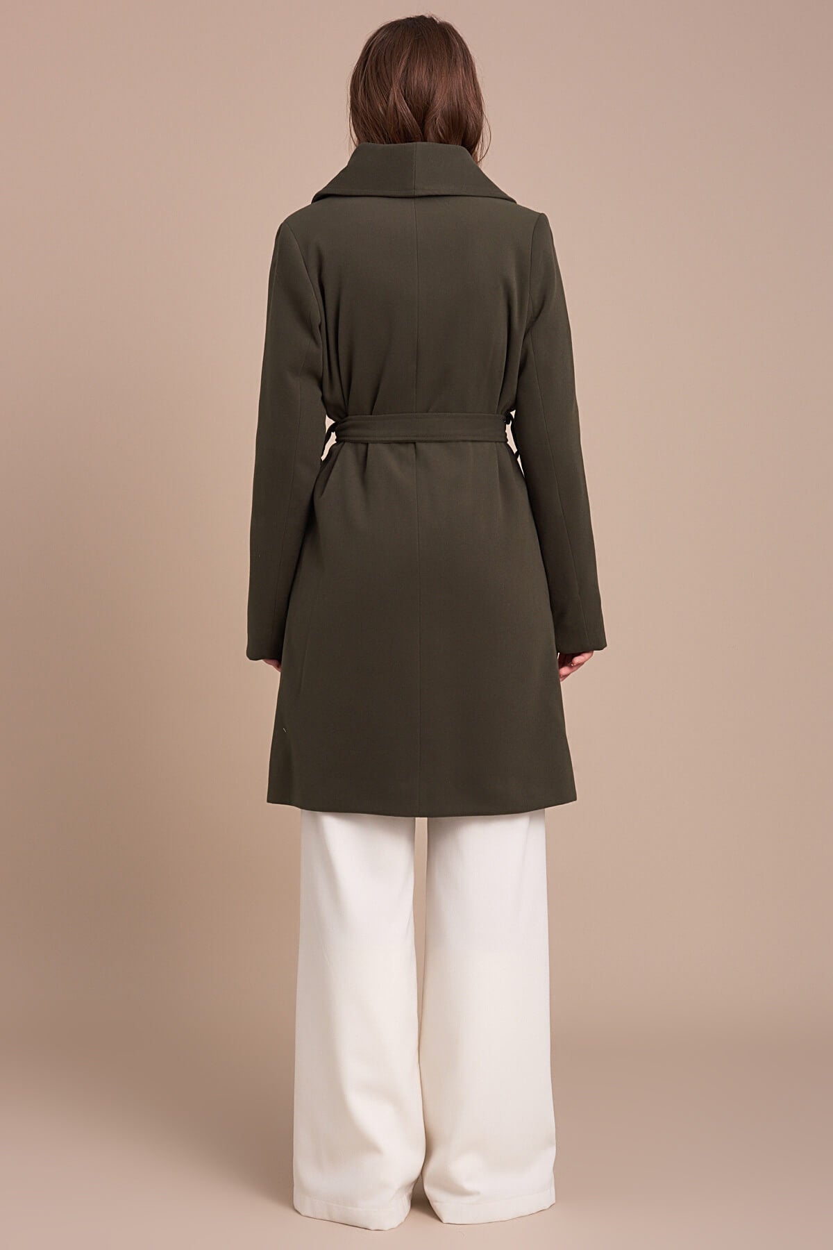 Ilene Women's Short Lined Coat - Khaki - product image 2