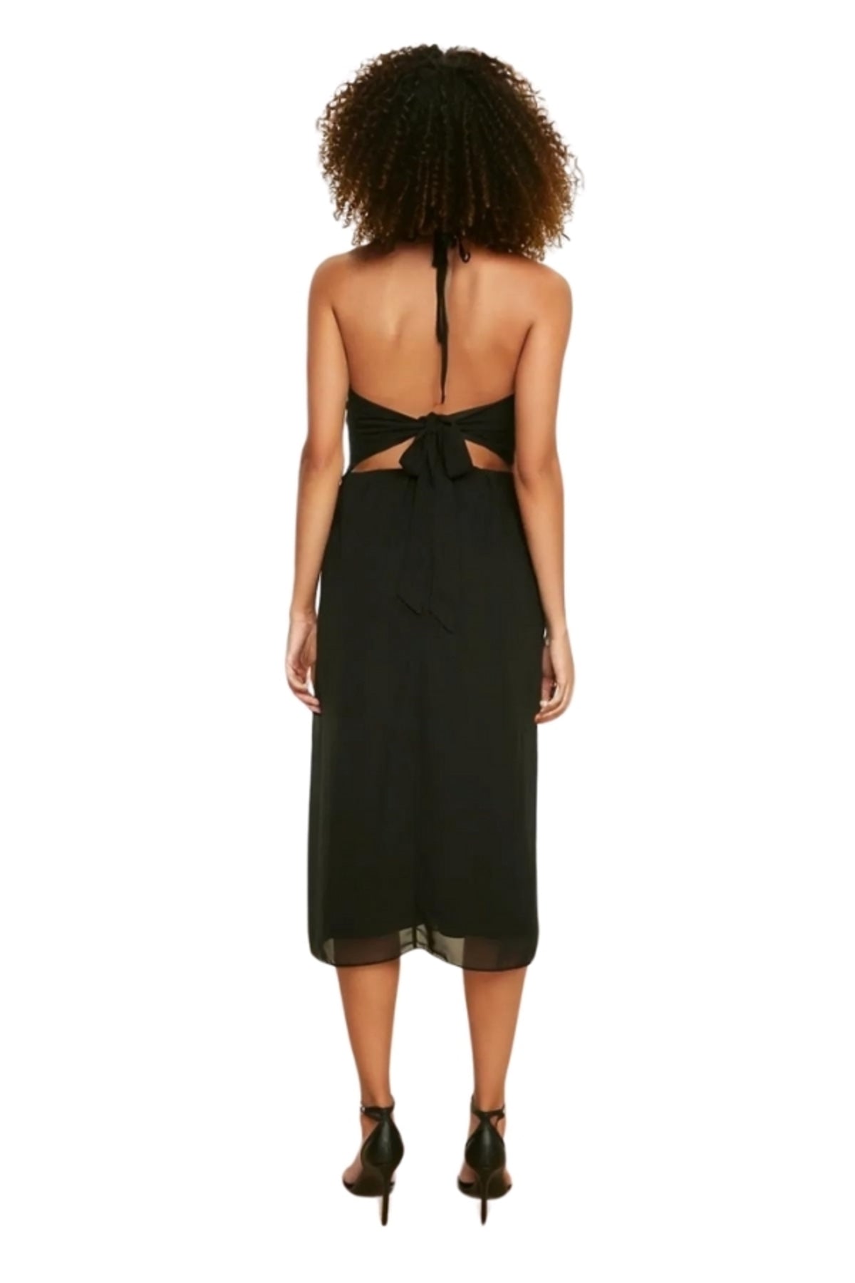 Millie Women's Strappy Party Dress - Black