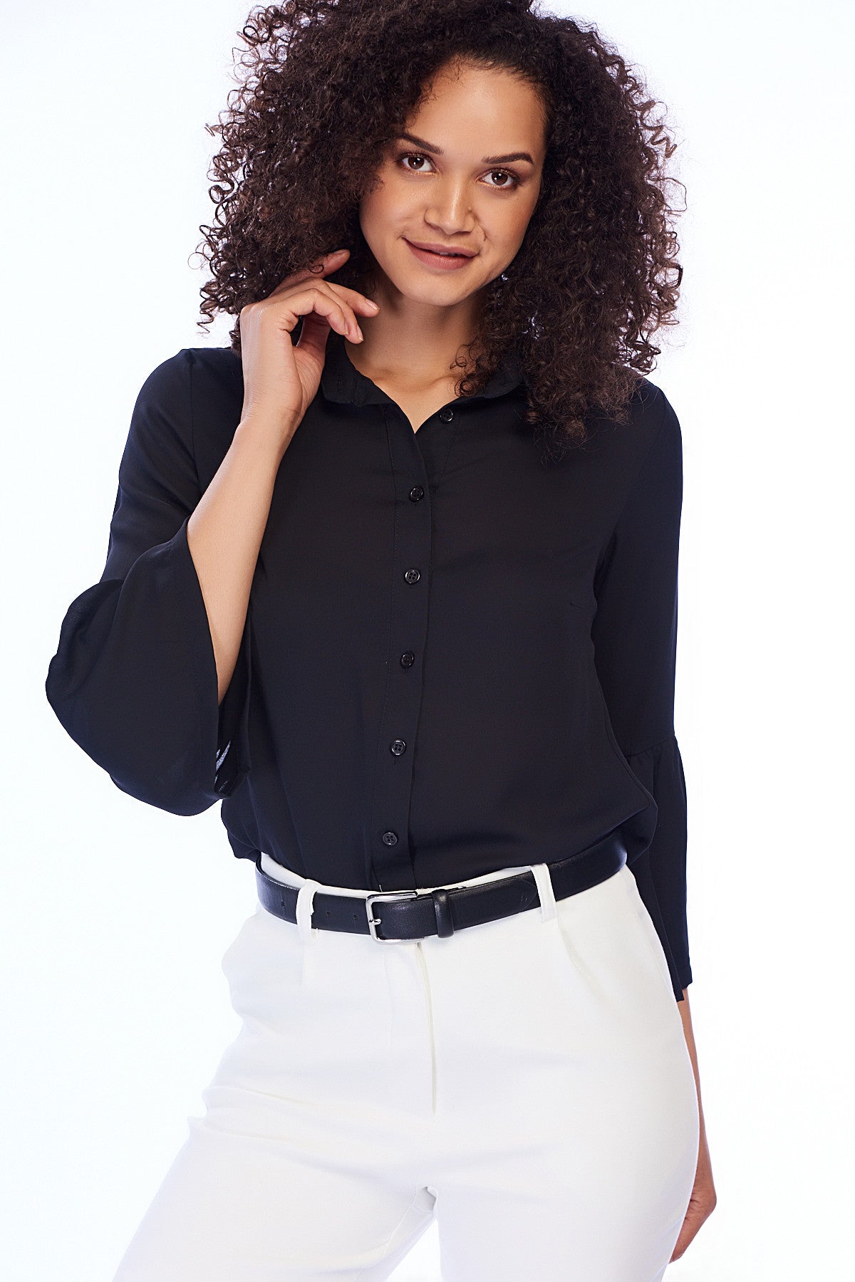Kylie Women's Blouse - Black - product image 1