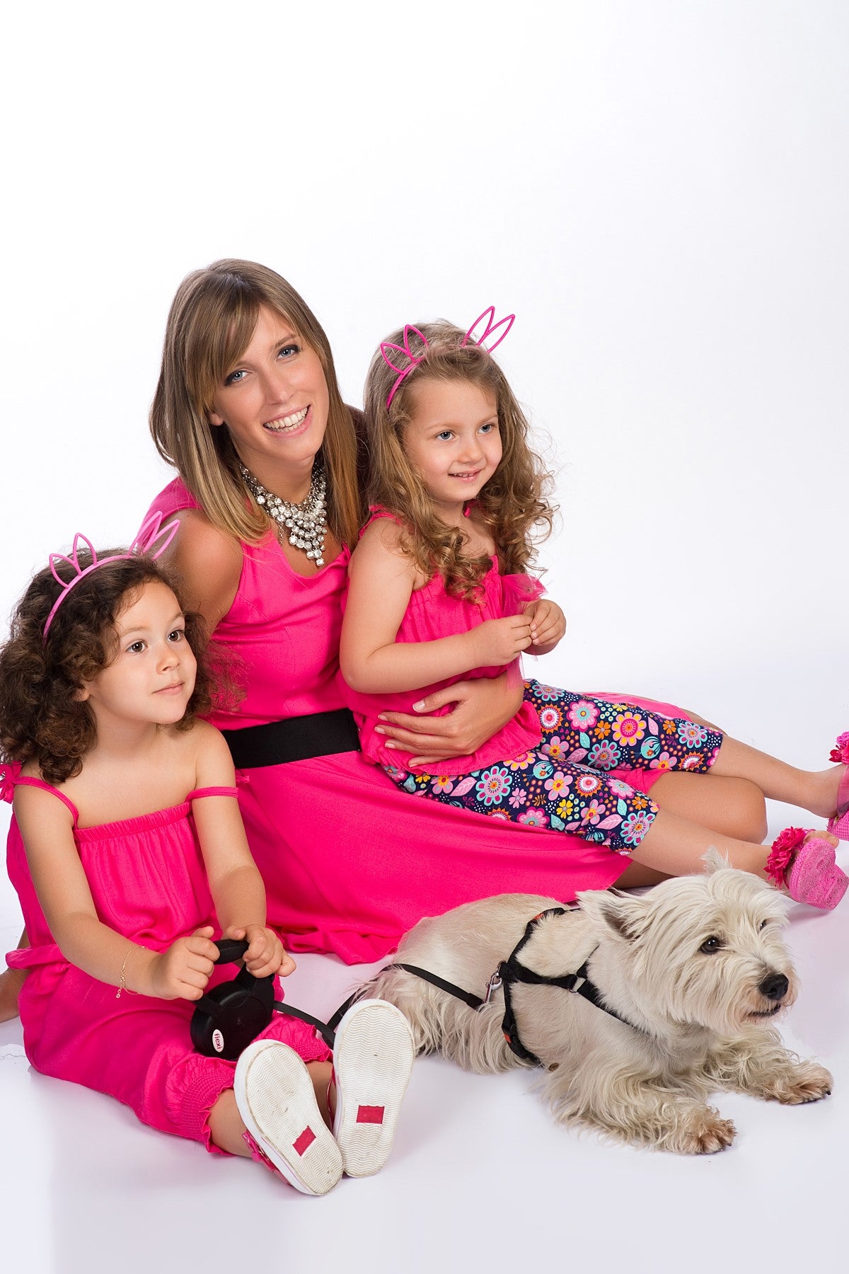 Cherie Girls' Jumpsuit - Fuchsia - product image 1