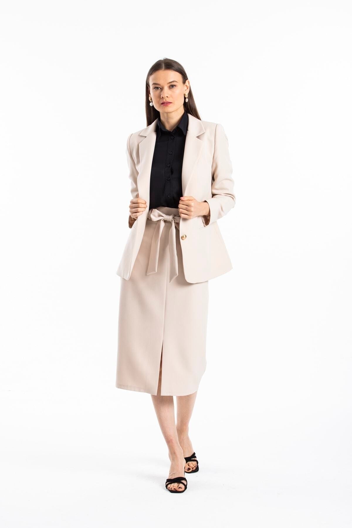 Elodie Women's Skirt - Beige - product image 1