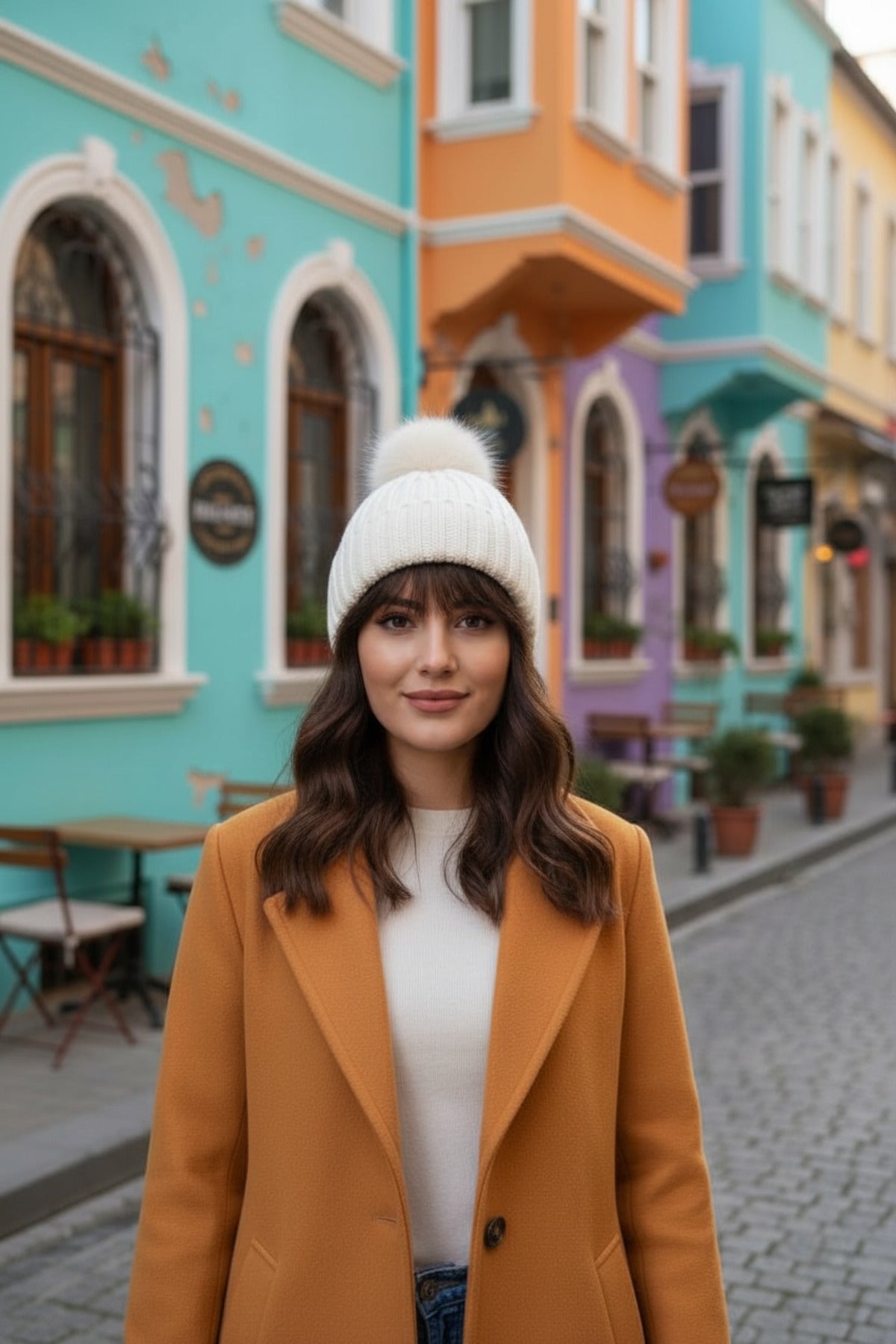 Angelica Women's Beanie - Cream - product image 1