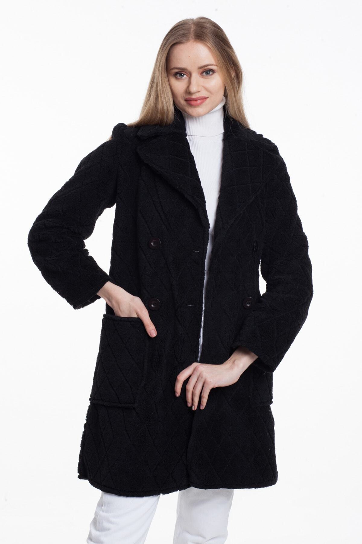 Fallon Women's Coat - Black - product image 3