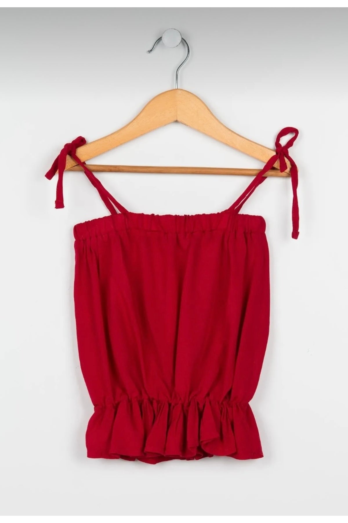 Charity Girls' Blouse - Burgundy - product image 2