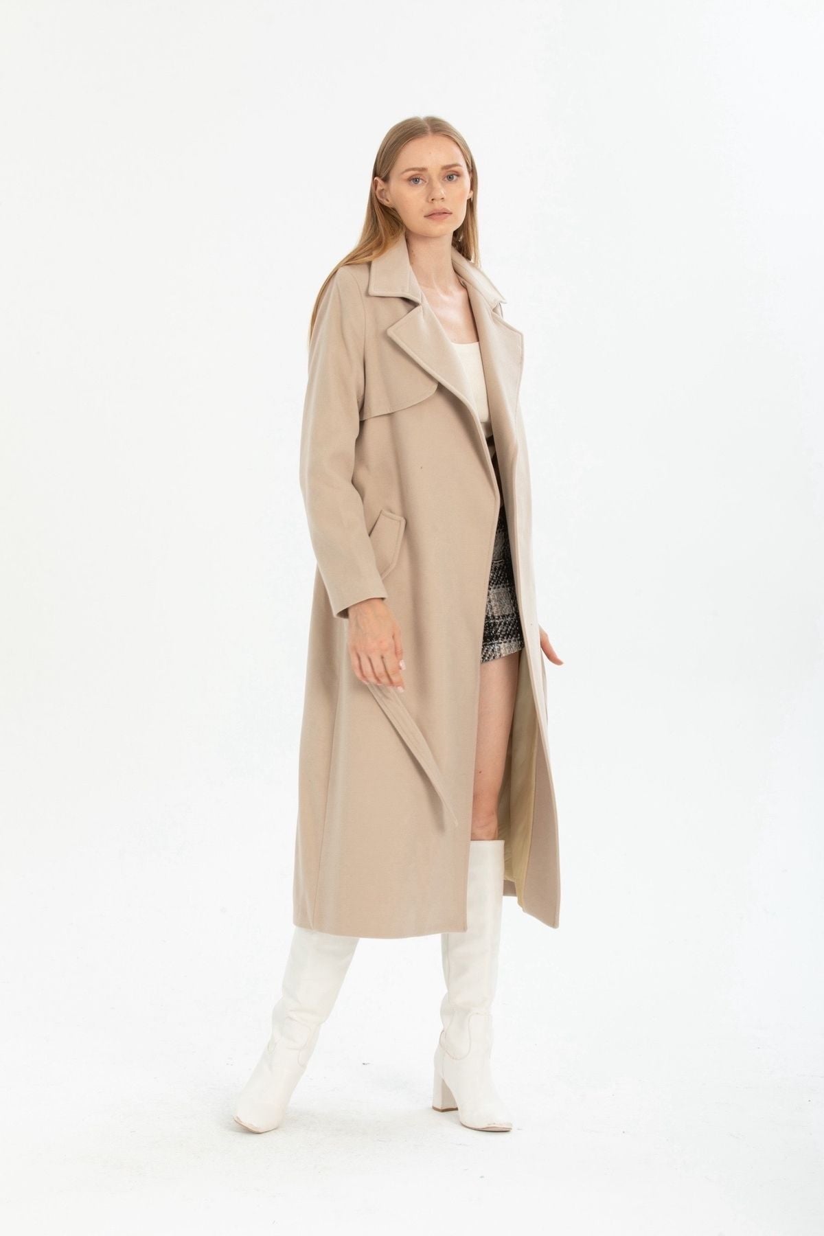 Andrea Women's Coat - Beige - product image 3