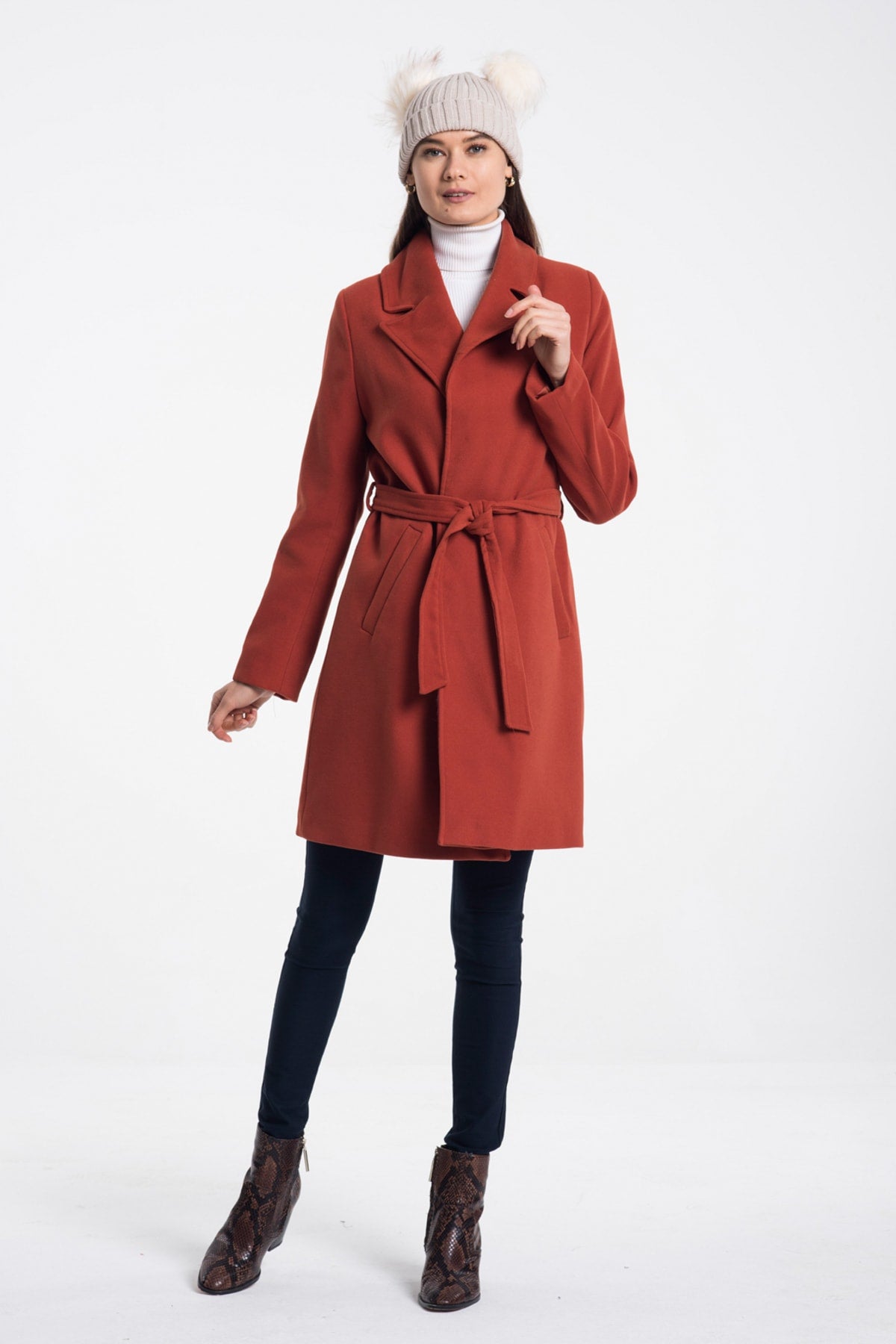 Fern Women's Lined Coat - Cinnamon - product image 1