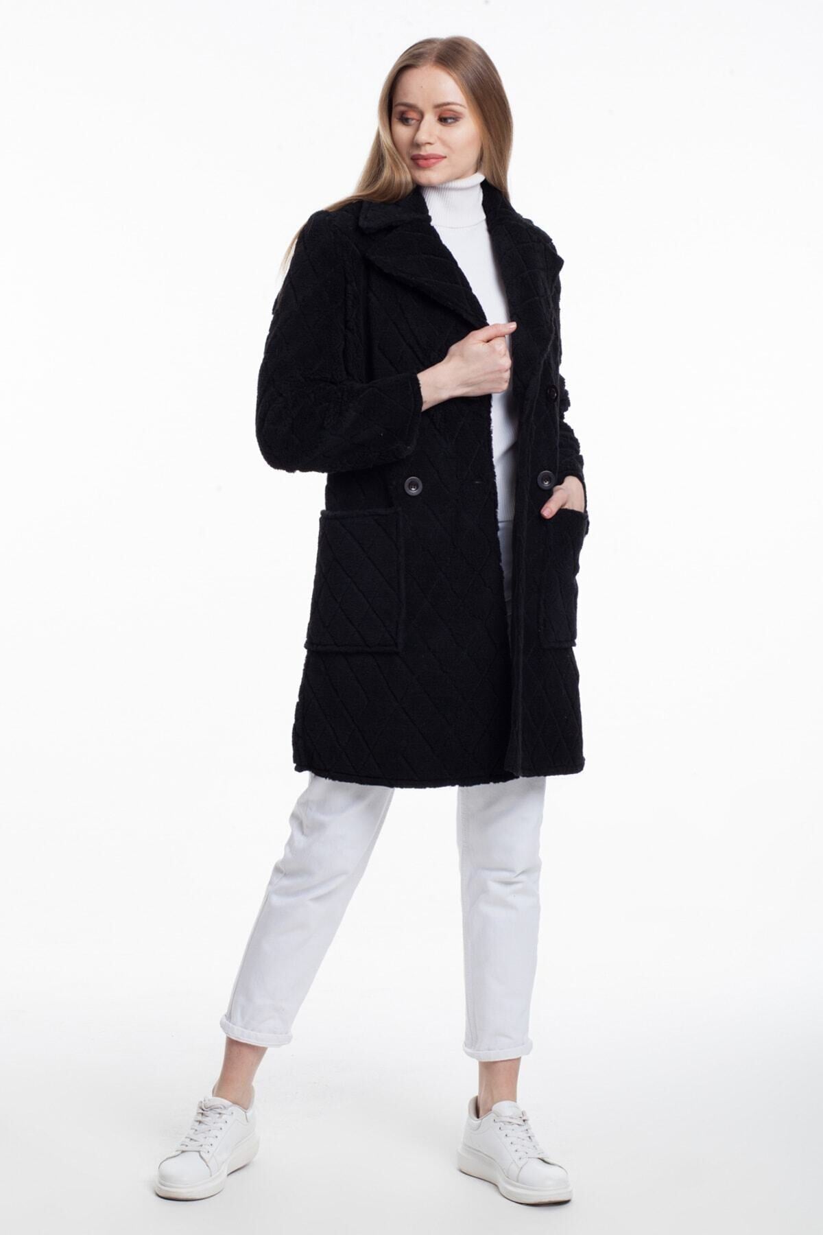 Fallon Women's Coat - Black - product image 5