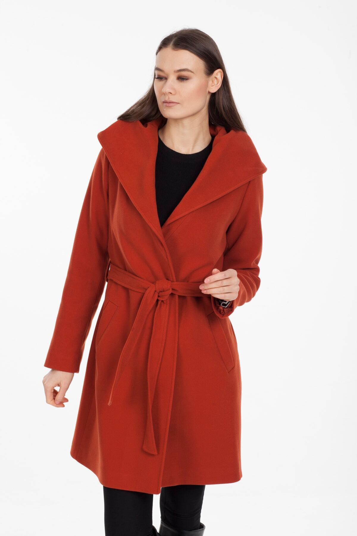 Evie Women's Lined Coat - Cinnamon - product image 3