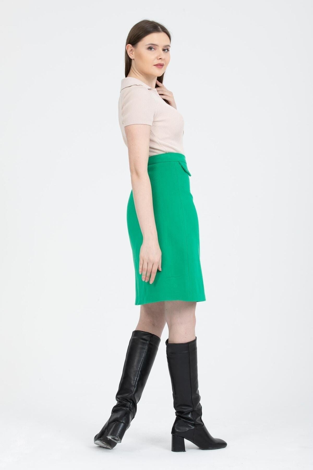 Annika Women's Skirt - Grass Green - product image 6