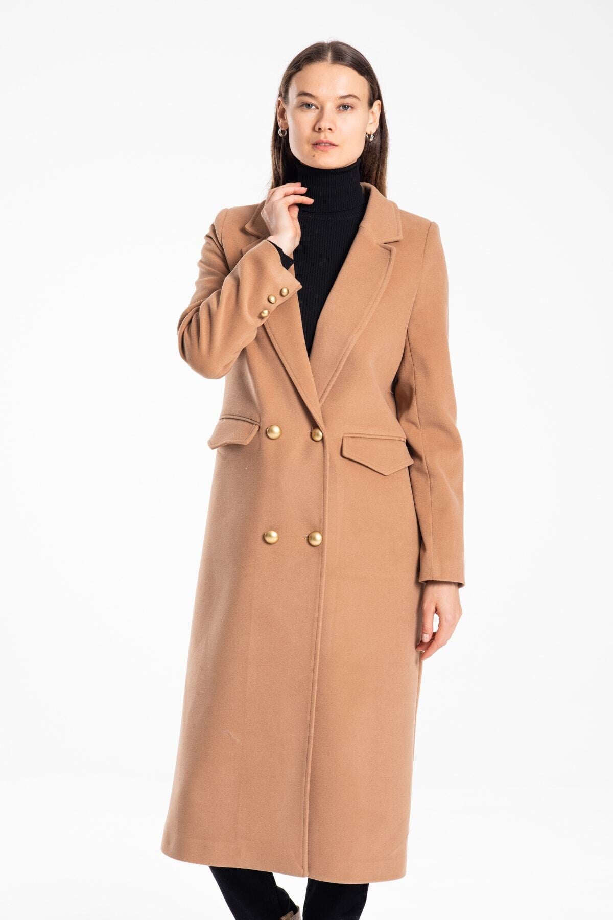 Ariadne Women's Coat - Camel - product image 2