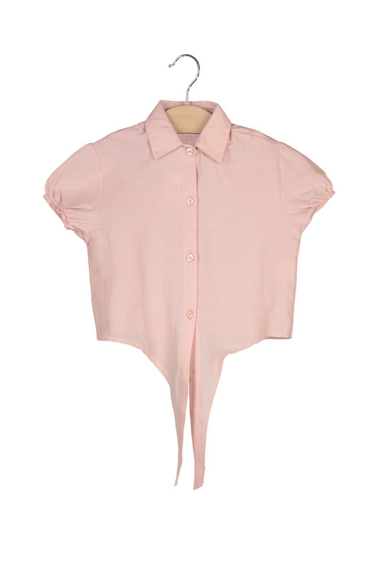 Juniper Girls' Shirt - Blush - product image 1