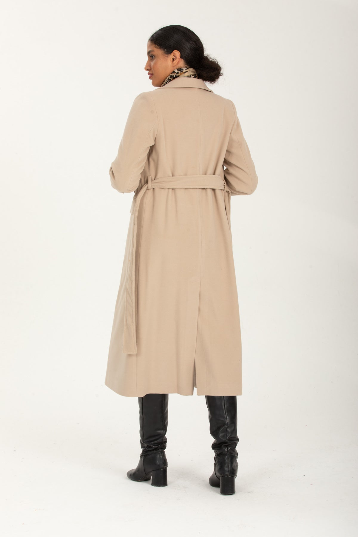 Belinda Women's Button Front Lined Coat - Beige - product image 5