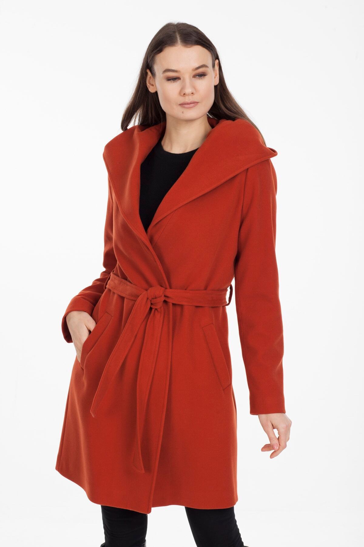 Evie Women's Lined Coat - Cinnamon - product image 2