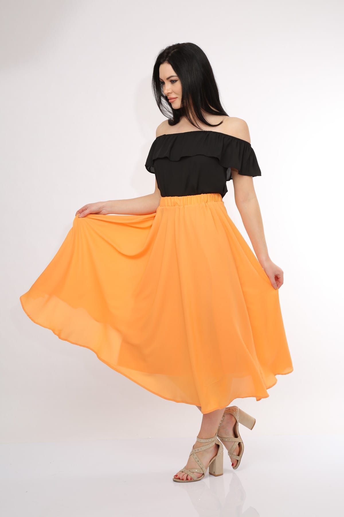 Gretchen Women's Skirt - Salmon - product image 1