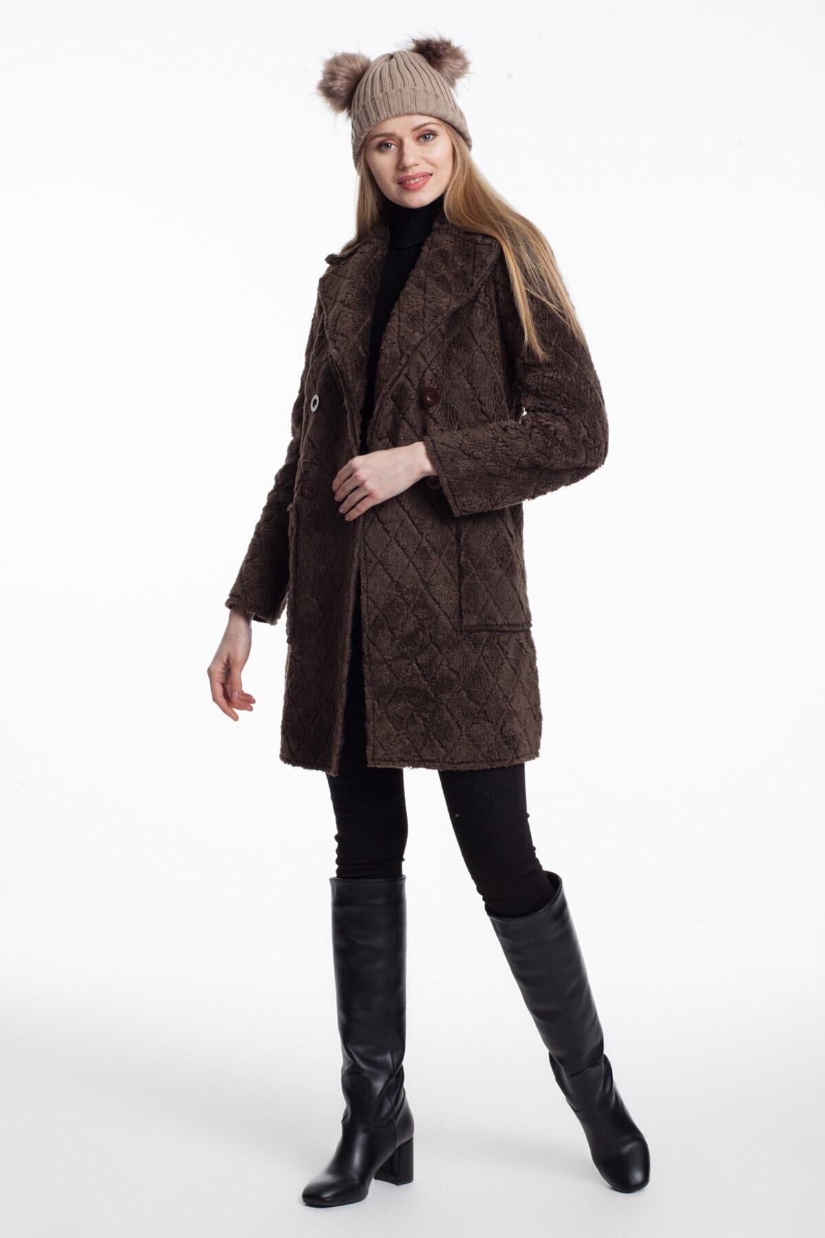 Fallon Women's Coat - Brown - product image 2