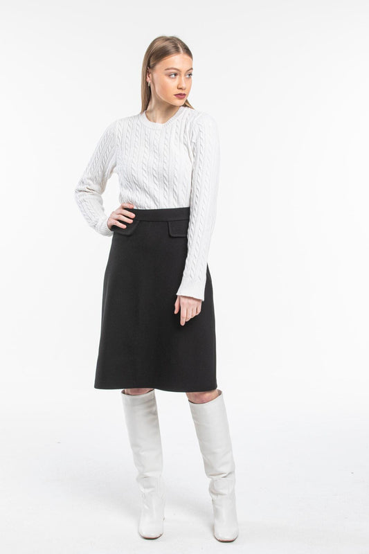Annika Women's Skirt - Black - product image 1