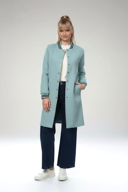 Jolene Women's Lined Coat - Baby Blue - product image 1
