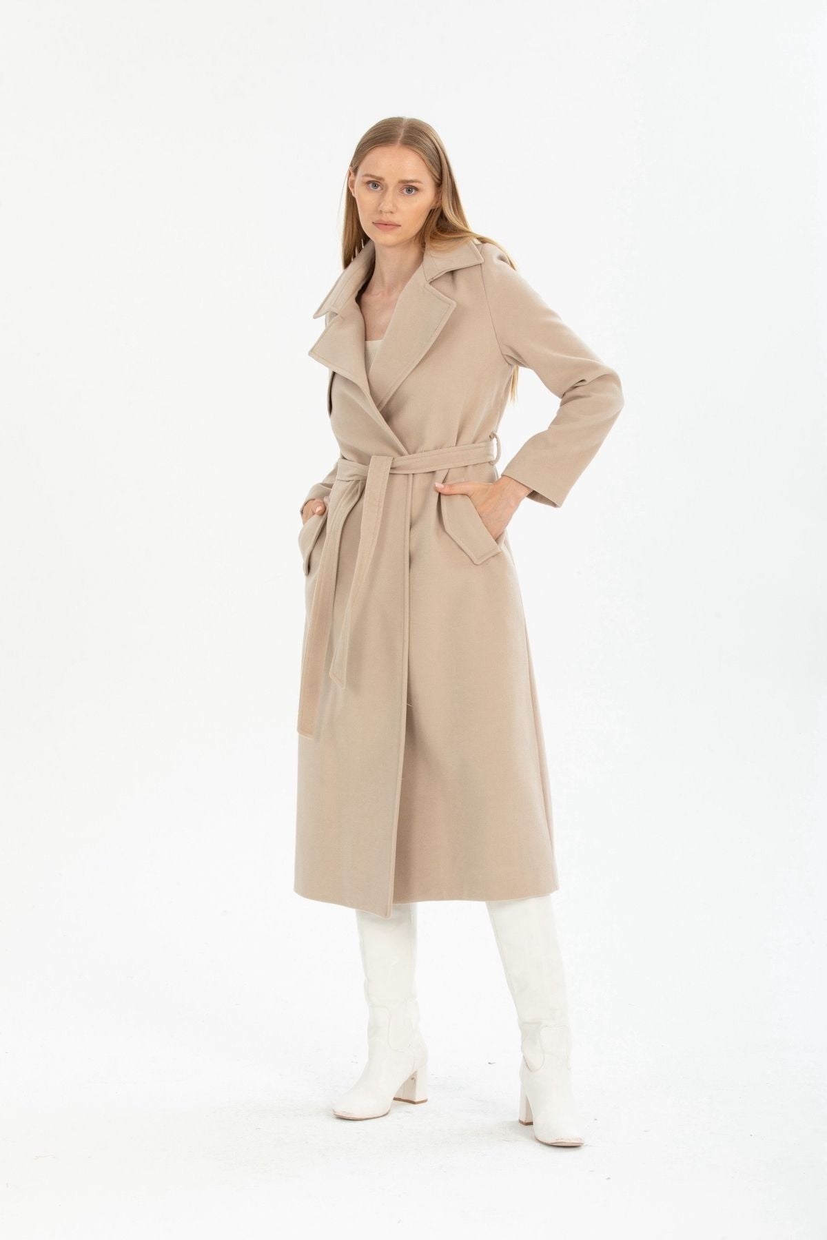 Andrea Women's Coat - Beige - product image 5