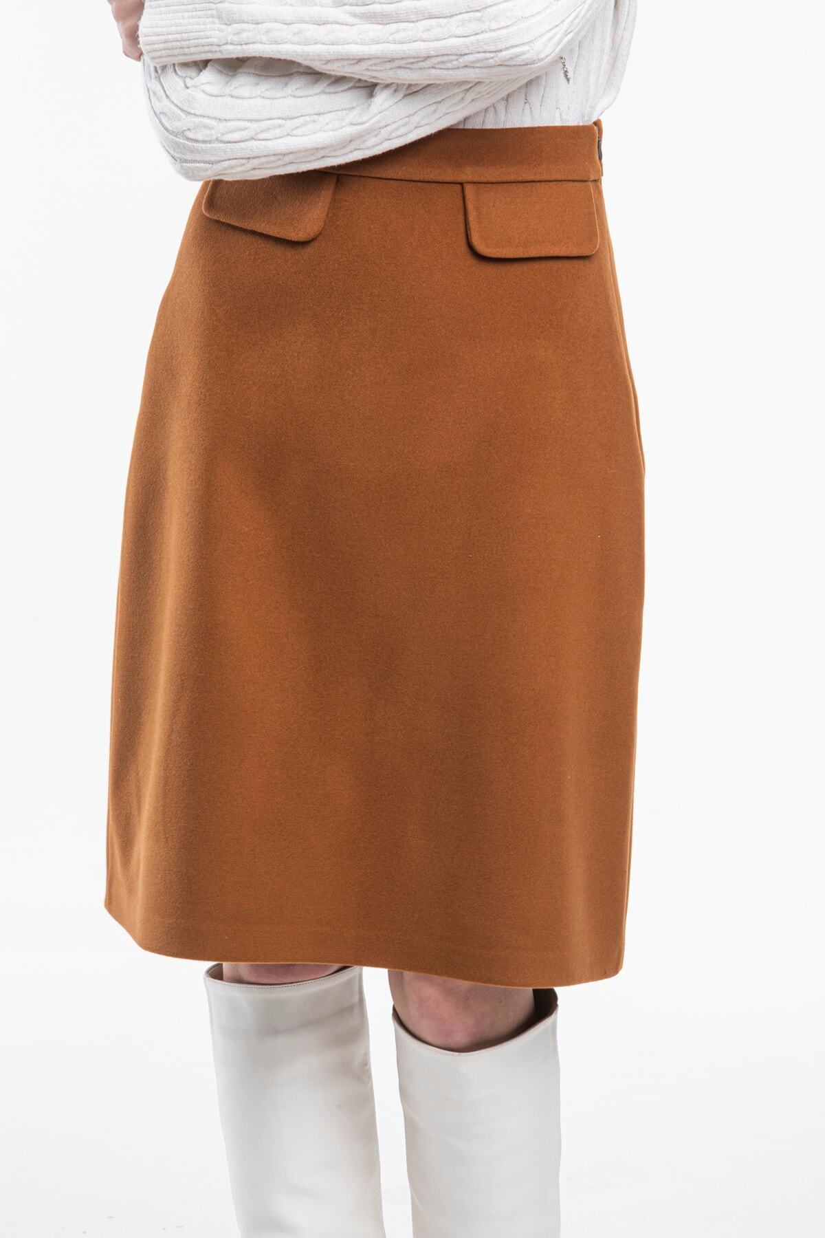 Annika Women's Skirt - Cognac - product image 5
