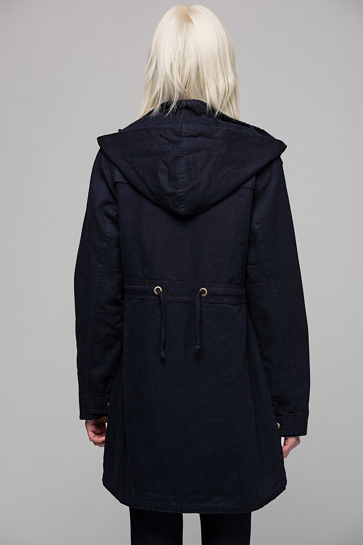 Anissa Women's Hooded Coat - Black - product image 3