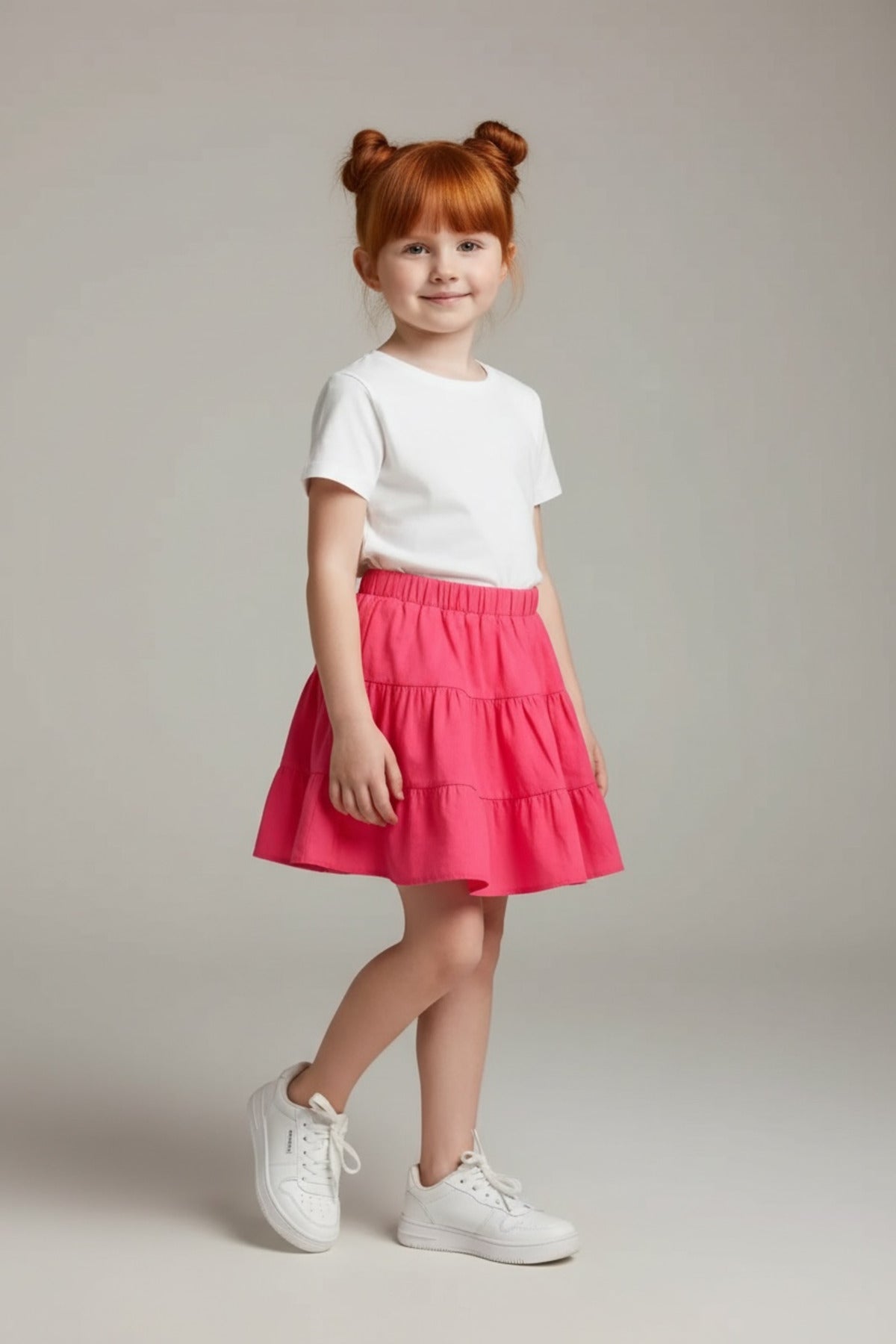 Cleo Girls' Skirt - Fuchsia - product image 3