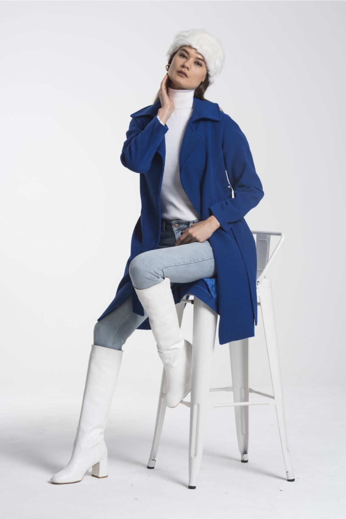 Camilla Women's Coat - Royal Blue New - product image 6