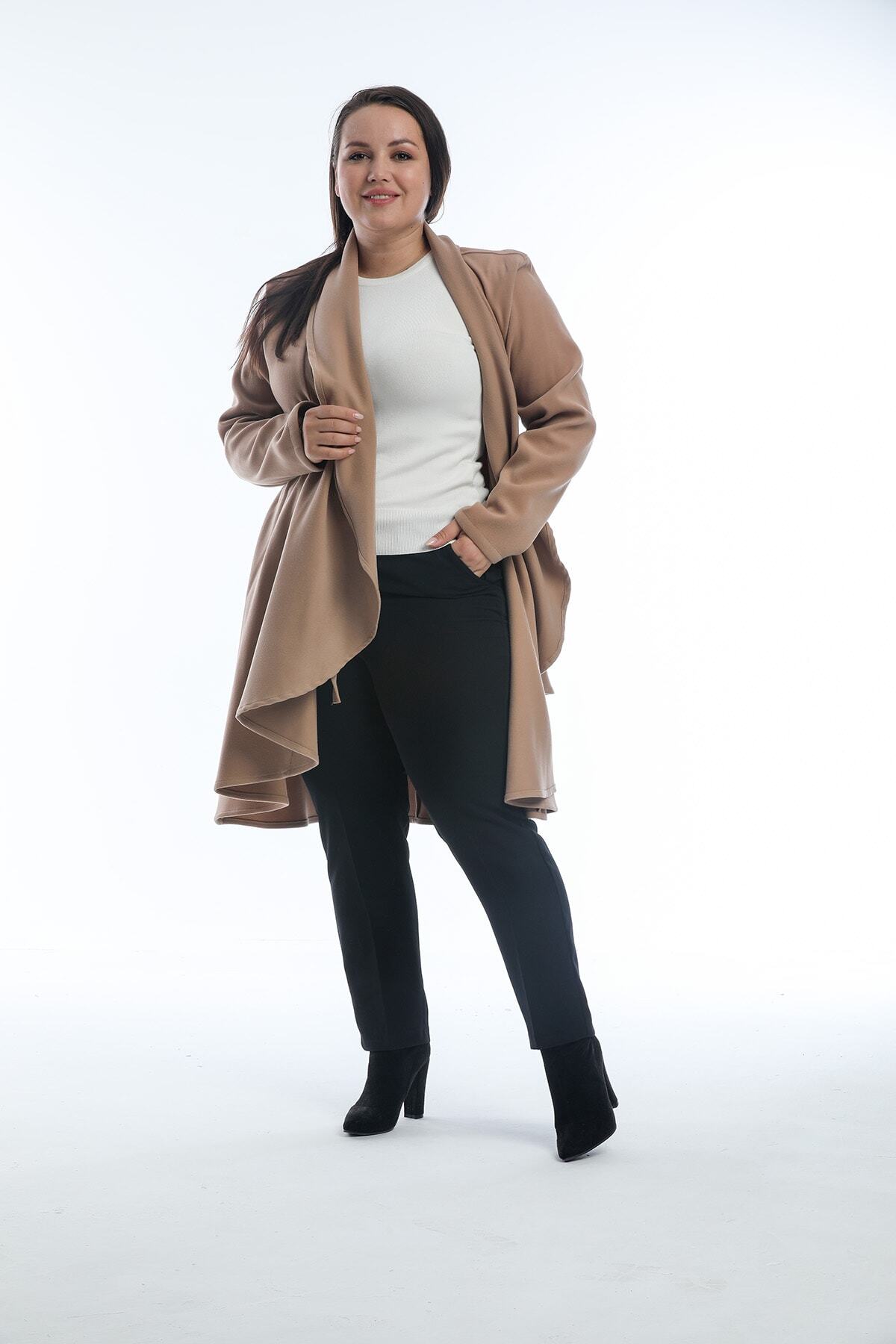Carlotta Women's Coat - Beige Camel - product image 6