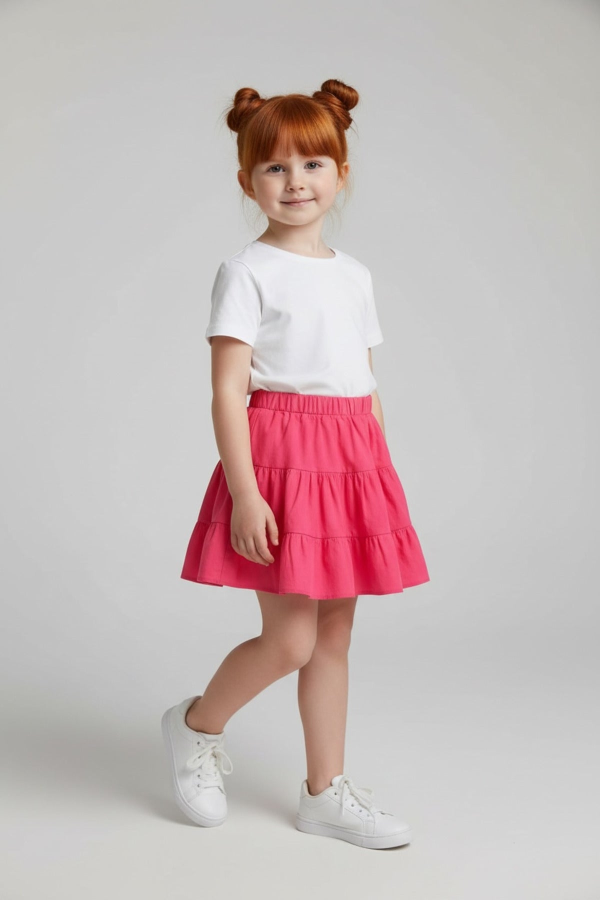 Cleo Girls' Skirt - Fuchsia - product image 2