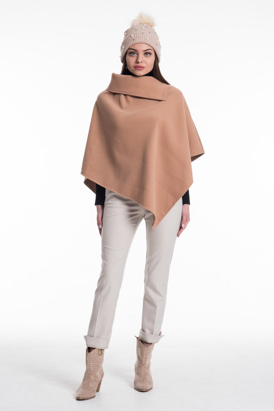 Farrah Women's Poncho - Camel New - product image 1