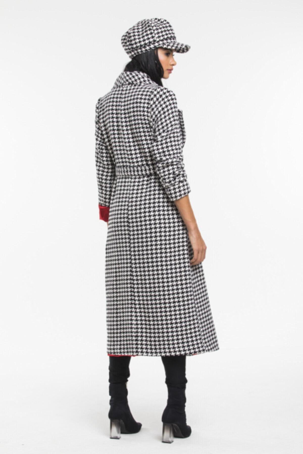 Eliana Women's Long Lined Coat - Black - product image 7