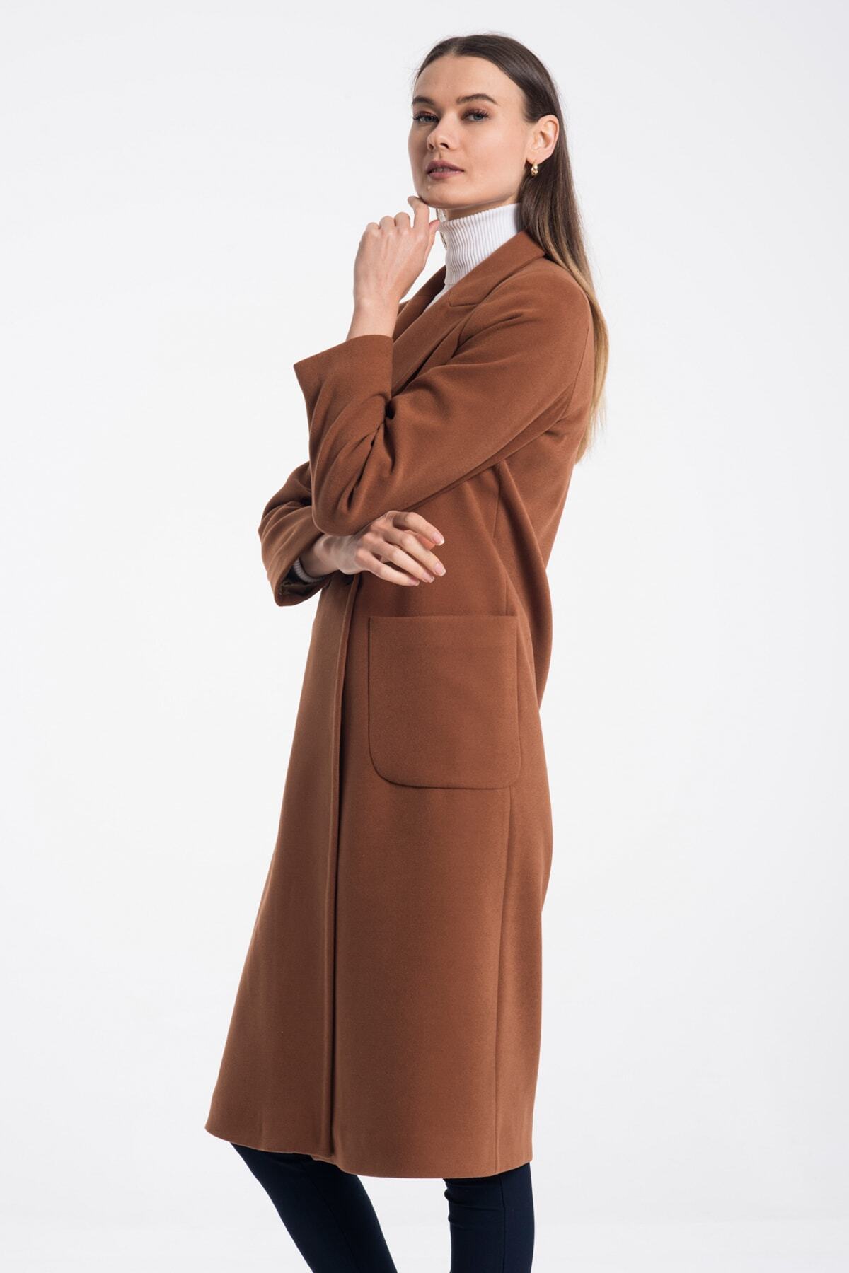 Annalise Women's Coat - Cognac - product image 4
